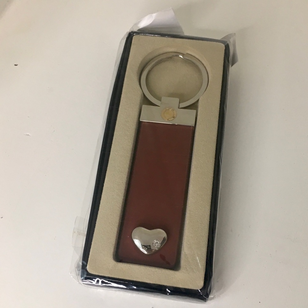 BMW Leather Keychain